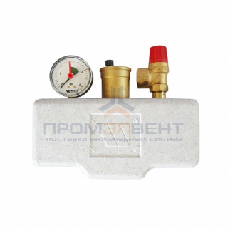 Группа безопасности котла WATTS KSG 30/ISO 2 (ВР 1", в оизоляции, клапан 1/2", для систем до 50 кВт)