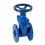 Задвижка чугунная GENEBRE 2102 - Ду65 (ф/ф, PN16, Tmax 80°C, ручка-штурвал)