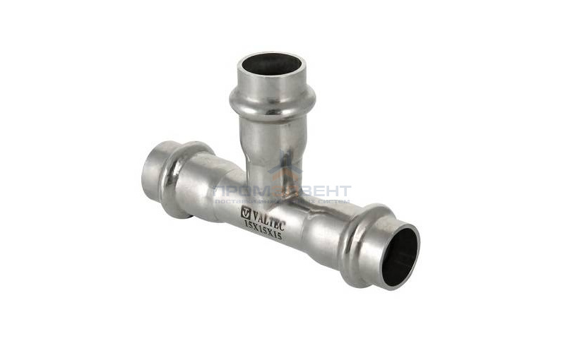 Тройник переходной VALTEC VTi.931 - 28 x 28 x 22 (прессовой, для труб из нержавеющей стали)