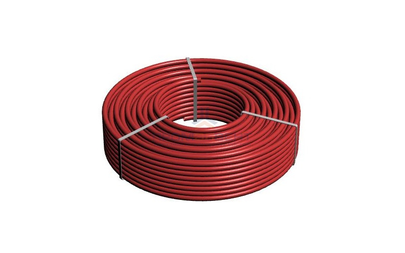 Труба из сшитого полиэтилена ELSEN ELSPIPE - 20x2.0 (PE-Xa/EVOH, PN6, 95°C, бухта 240м цвет красный)