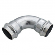 Отвод 90° Conex Banninger PC 5002 - 28 (оцинкованная сталь)