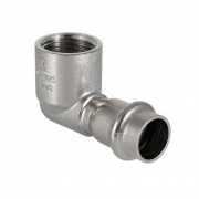 Переход на внутреннюю резьбу угловой VALTEC VTi.952 - 22 x 1/2" (прессовой, для труб из нерж.стали)