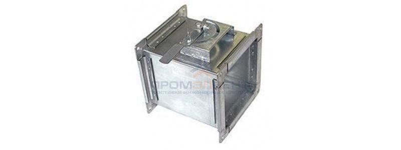 ДКП 200х100 Дроссель-клапан прямоугольного сечения