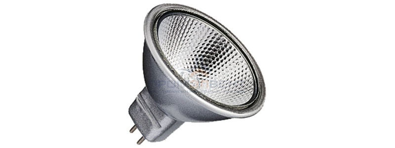 Лампа галогенная BLV FARBIG Silver 50W 36° 12V GU5,3 отражатель silver/серебристый
