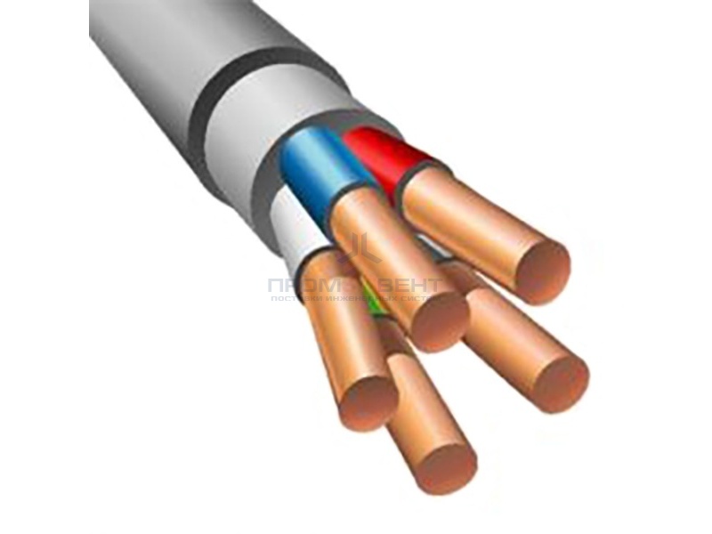 Кабель силовой NYM-J 5х6,0 0,66кВ ГОСТ IEC 60227-4-2011 (Севкабель)