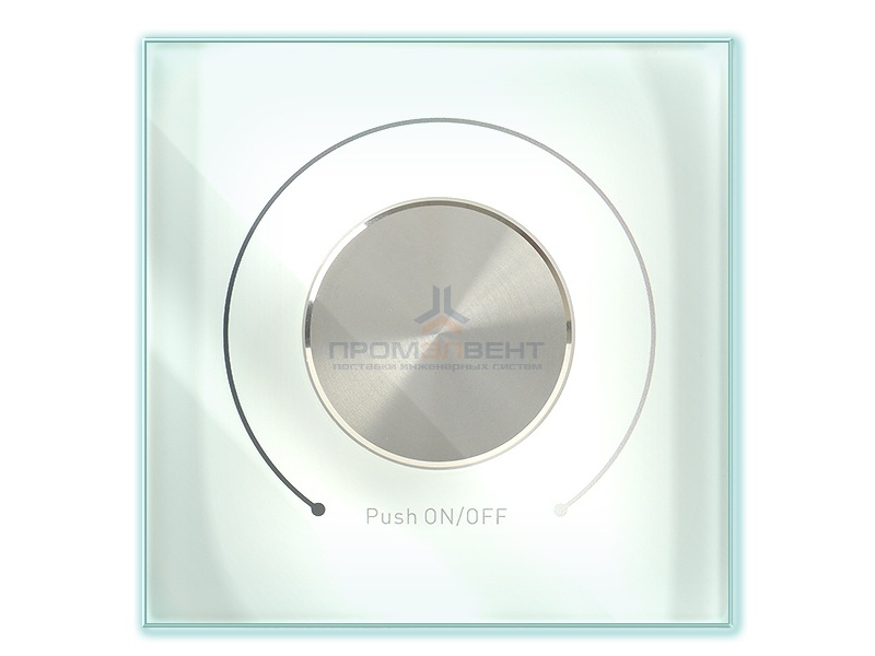 Диммер поворотный DALI (Broadcast) 125мА стекло белый IEK