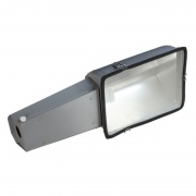 Консольный светильник ЖКУ 28 250 Вт Е40 IP53 с плоским стеклом под лампу ДНАТ