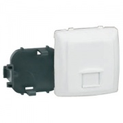 Розетка телефонная Legrand Oteo RJ12 белая