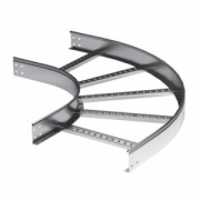 Угол горизонтальный 90? 80x300 R300, нержавеющий