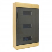 Щит распределительный навесной Тyco на 36 модулей под дерево "Сосна" 520х303х117,5мм