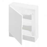 ABB Basic E Бокс настенный 24М белая непрозрачная дверь (с клеммами)