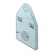 Петли для настенного крепления шкафов ABB серии SR (1упак. 4шт.)