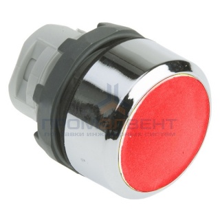 Кнопка ABB MP1-20R красная (только корпус) без подсветки без фиксации